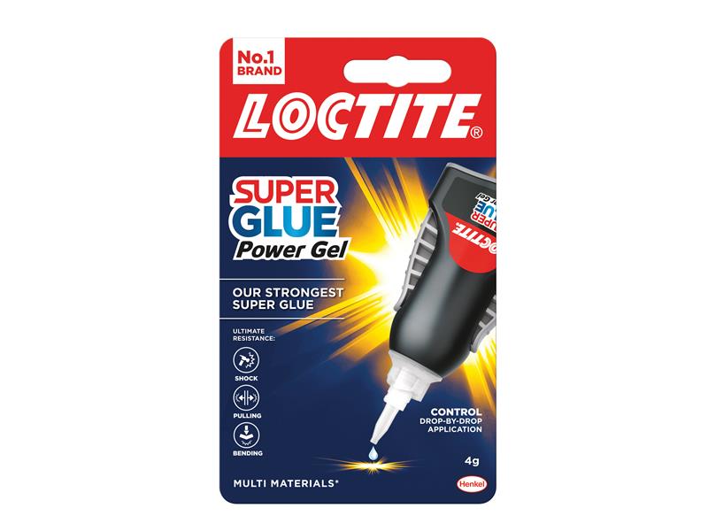 Loctite 2633673 Super Glue Power Flex Control, Gel Bottle 4g
