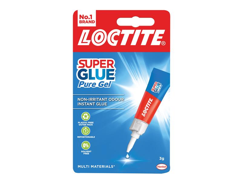 Loctite 2665780 Super Glue Pure Gel, Tube 3g