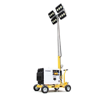 Evopower 600W LED Mobile Lighting Tower With 5.2kW Diesel Generator | LT600+DHY6000SE