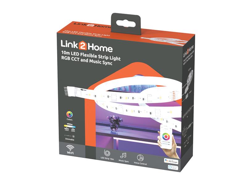 Link2Home L2H-10MSTRIP Flexible LED Light Strip 10m