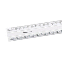 Linex Scalerule Flat 1:5:500 30cm Wh