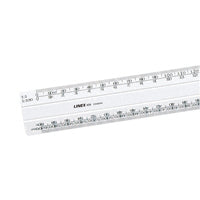 Linex Flat Scale Rule 300mm Wh