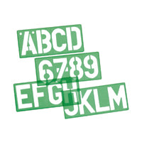Linex-8550 Lettering Template 50mm