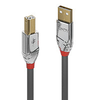 Lindy USB 2.0 A to B Cable 5m Grey
