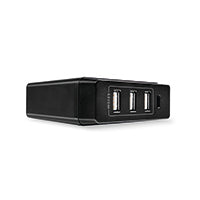 Lindy 4 Port USB-C/A Charger Blk