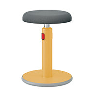 Leitz Ergo Cosy Sit/Stand Stool Ylw