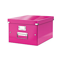 Leitz Click Store Med Stor Box Pink