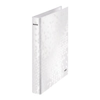 Leitz WOW Ring Binder A4 White Pk10