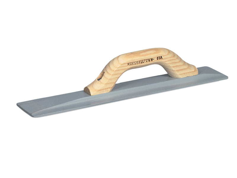 Marshalltown M145 M145 Square Ended Magnesium Float, Shaped Wooden Handle 16 x 3.1/8in