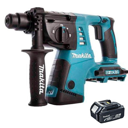 Makita DHR242Z 18V Brushless SDS+ Rotary Hammer Drill 24mm c/w BL1850B 5.0Ah Battery