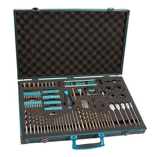 Makita 120 Piece PRO XL Screwdriver & Drill Accessory Set in Case P-90277Opens in a new window or tab