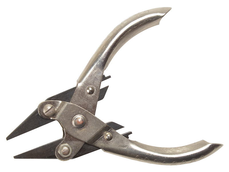 Maun 4330-125 Snipe Nose Pliers Serrated Jaw 125mm (5in)