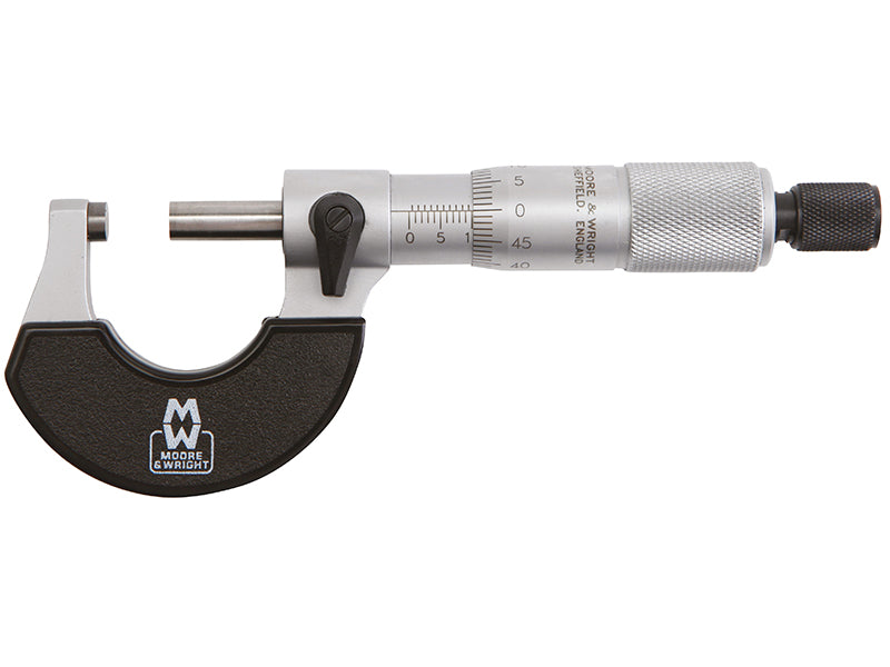 Moore&Wright 1961M 1961M Traditional External Micrometer 0-25mm/.01mm