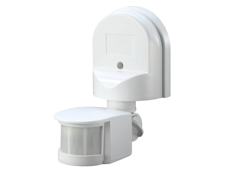 MeridianLighting PIR180WHI Wall Mounted PIR Motion Detector White