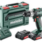 Metabo SB 18 L 18v Cordless Combi Hammer Drill C/W 2x 2.0Ah Li-ion Batteries