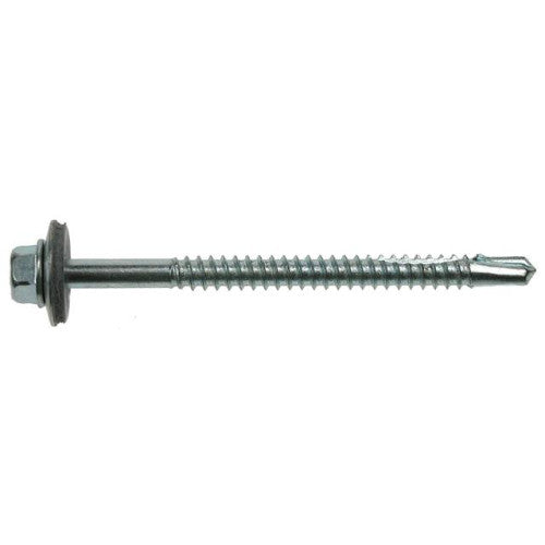 JCP Metalfix Zinc Plated Steel to Steel with 16mm Washer 5.5mm x 32mm 3PT qty100