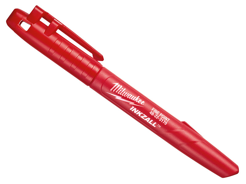 Milwaukee 48223170 INKZALL� Fine Tip Marker Red