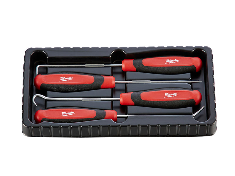 Milwaukee 48229215 Hook & Pick Set, 4 Piece