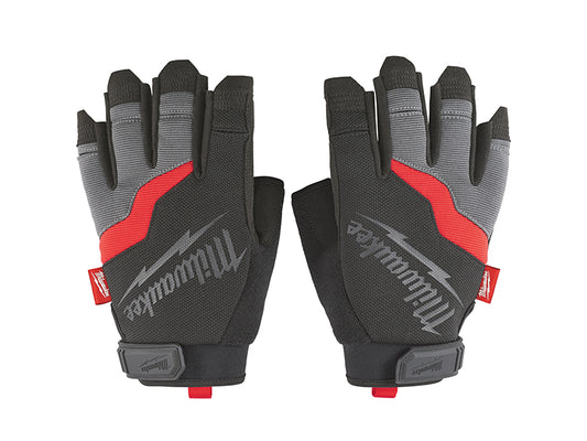 Milwaukee 48229742 Fingerless Gloves - L (Size 9)