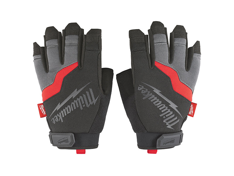 Milwaukee 48229744 Fingerless Gloves -XXL (Size 11)