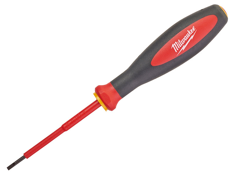 Milwaukee 4932464034 VDE Slotted Screwdriver 2.5 x 75mm
