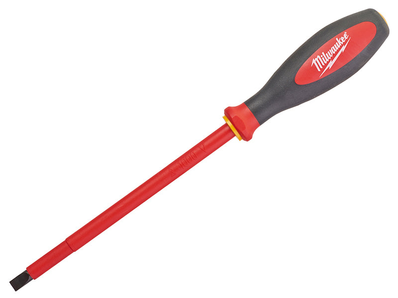 Milwaukee 4932464040 VDE Slotted Screwdriver 8.0 x 175mm