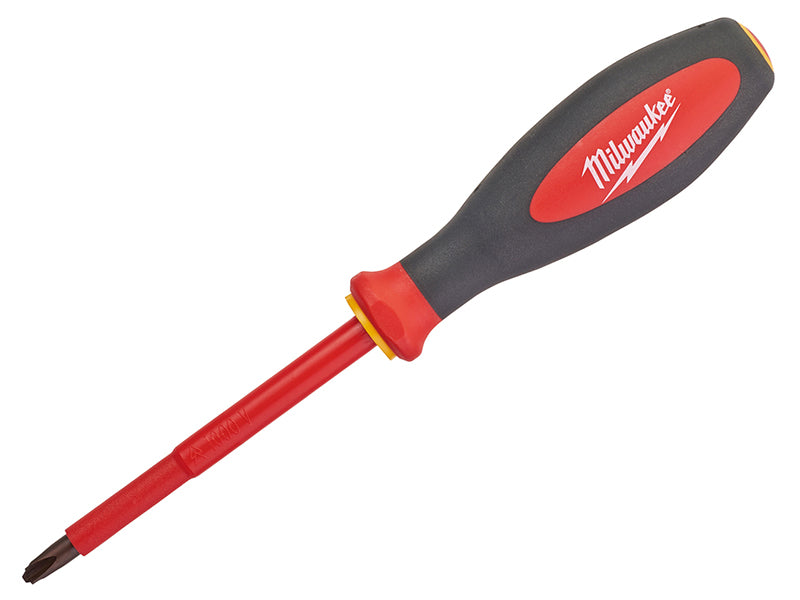 Milwaukee 4932464056 VDE Slotted/Phillips Screwdriver SL/PH2 x 100mm