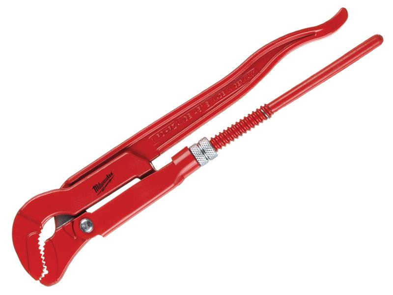 Milwaukee 4932464576 Steel Jaw Pipe Wrench 340mm Capacity 52mm