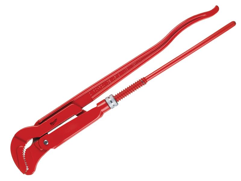 Milwaukee 4932464578 Steel Jaw Pipe Wrench 550mm Capacity 83mm