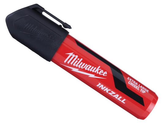 Milwaukee 4932471558 INKZALL� XL Chisel Tip Marker Black