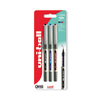 Uni-Ball Eye UB-157 Rbl Pen Ast Pk3