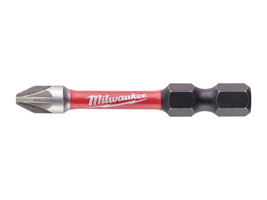 Milwaukee 4932472050 SHOCKWAVE™ Impact Duty Bits PZ2 x 50mm (Pack 10)