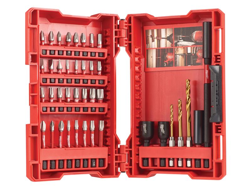 Milwaukee 4932472059 SHOCKWAVE™ Impact Duty Bit Set, 39 Piece