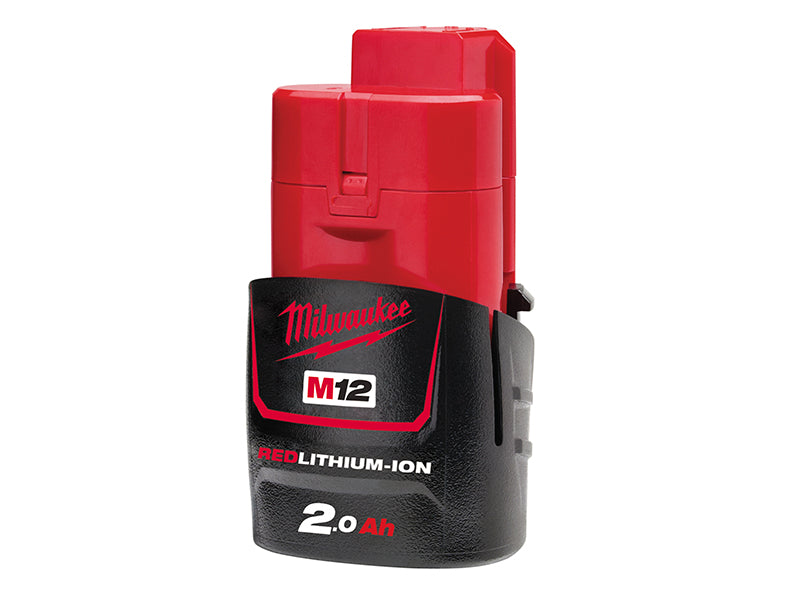 Milwaukee 4932430064 M12 B2 REDLITHIUM-ION� Battery 12V 2.0Ah Li-ion