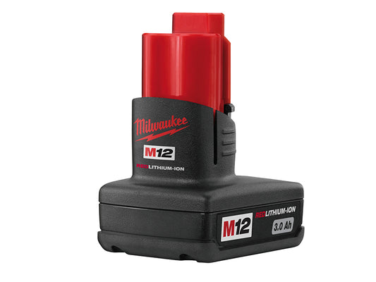 Milwaukee 4932451388 M12 B3 REDLITHIUM-ION™ Battery 12V 3.0Ah Li-ion