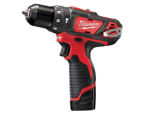 Milwaukee 4933443889 M12 BPD-202C Cordless Combi Drill 12V 2 x 2.0Ah Li-ion