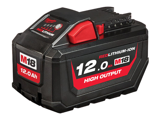 Milwaukee 4932464260 M18 HB12 HIGH OUTPUT™ Slide Battery Pack 18V 12.0Ah Li-ion