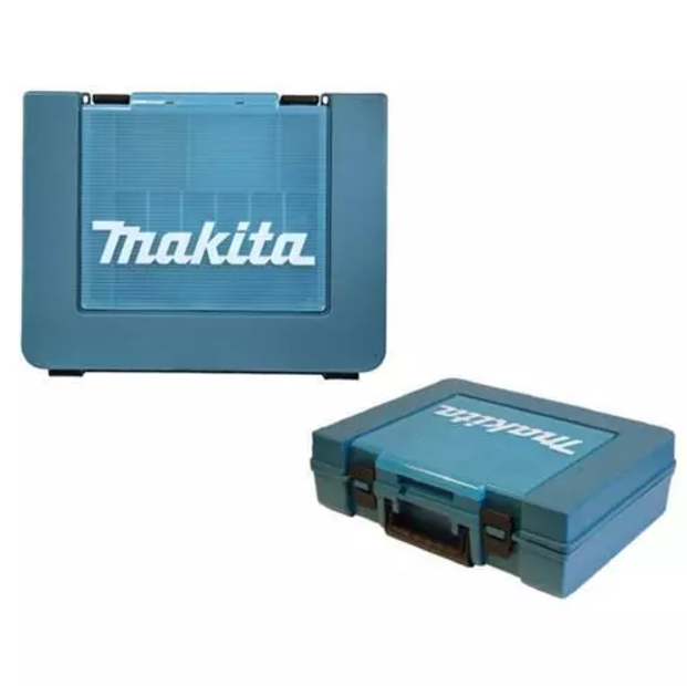 Makita 18v Tool Storage Carry Case Toolbox For Twin Pack With Organiser In Lid