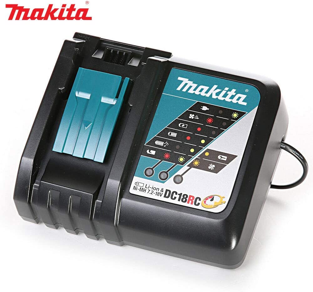 Makita DC18RC 14.4 - 18 V Li-ion Fast Battery Charger GENUINE