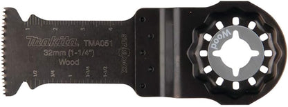 Makita B-64858 Multi-Tool Starlock Plunge Cut Saw Blade Tma051 HCS