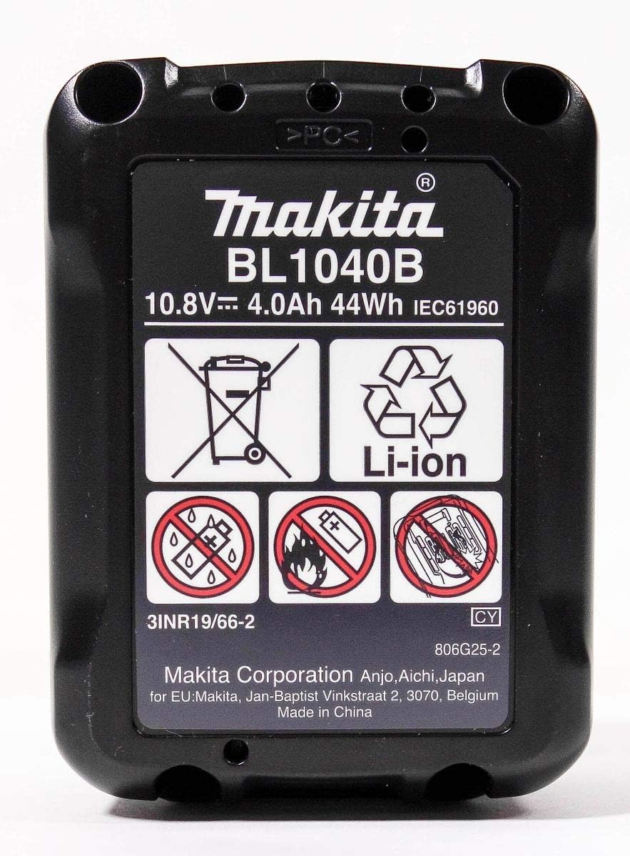 Makita BL1040B 12V Li-Ion Battery (with Charge Level Indicator)