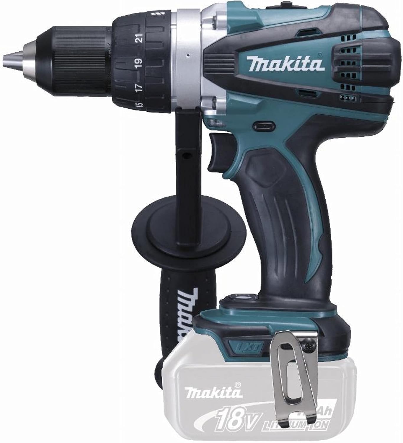 Makita DDF458Z 18V Li-Ion Drill Driver - Batteries and Charger Not Included Small,Blue