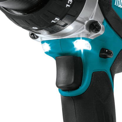 Makita DDF458Z 18V Li-Ion Drill Driver - Batteries and Charger Not Included Small,Blue