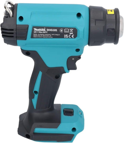 Makita DHG181ZJ 18V Li-ion LXT Heat Gun Supplied in a Makpac Case - BARE UNIT