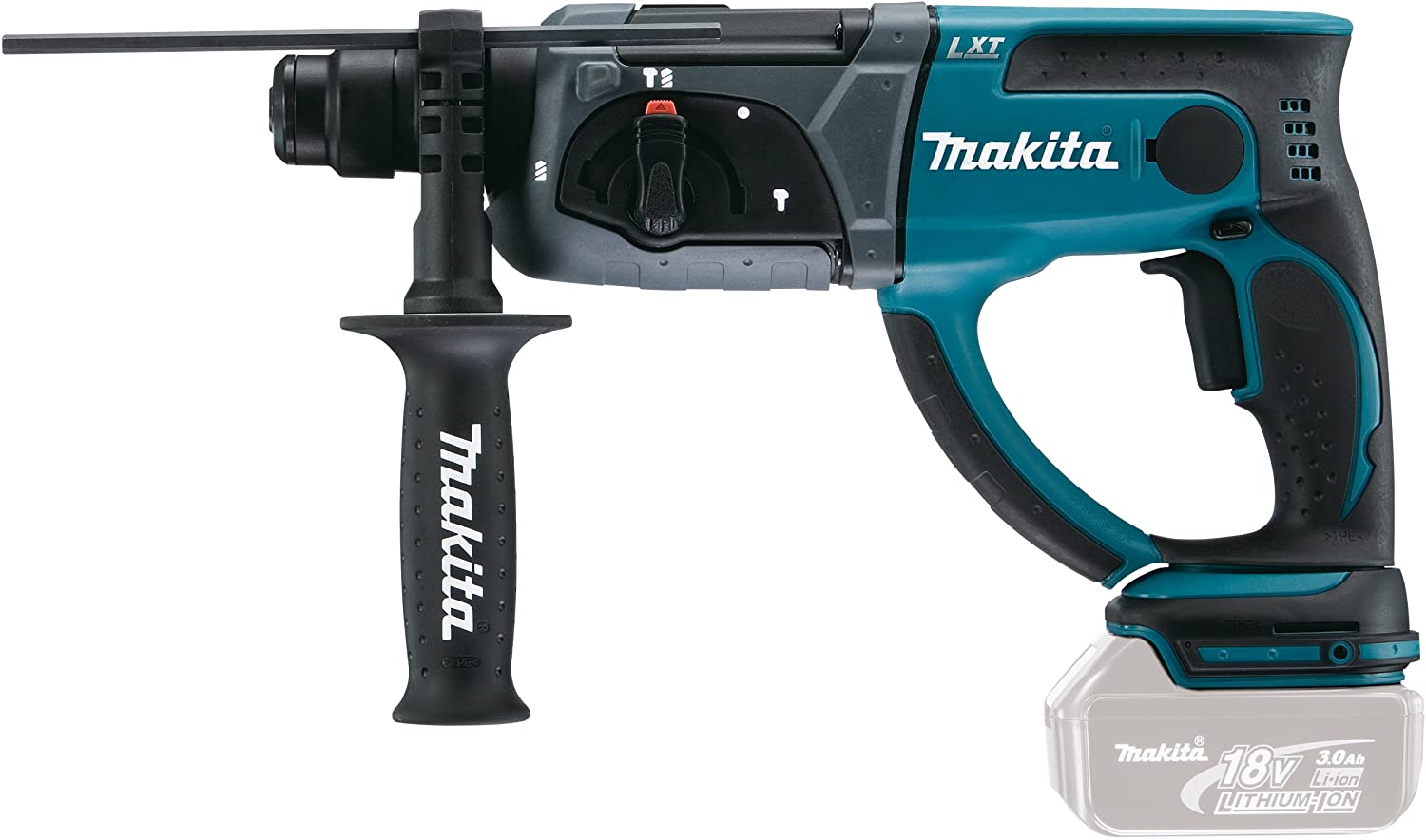 Makita DHR202ZJ 18V LXT SDS Plus Rotary Hammer Drill (Body Only) in MakPac Case