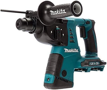 Makita DLX2137PTJ Twin 18V Li-ion LXT 2 Piece Combo Kit comprising DHP482Z and DHR263ZJ Complete with 4 x 5.0 Ah Batteries and Twin Port Charger Supplied in 2 Makpac Cases