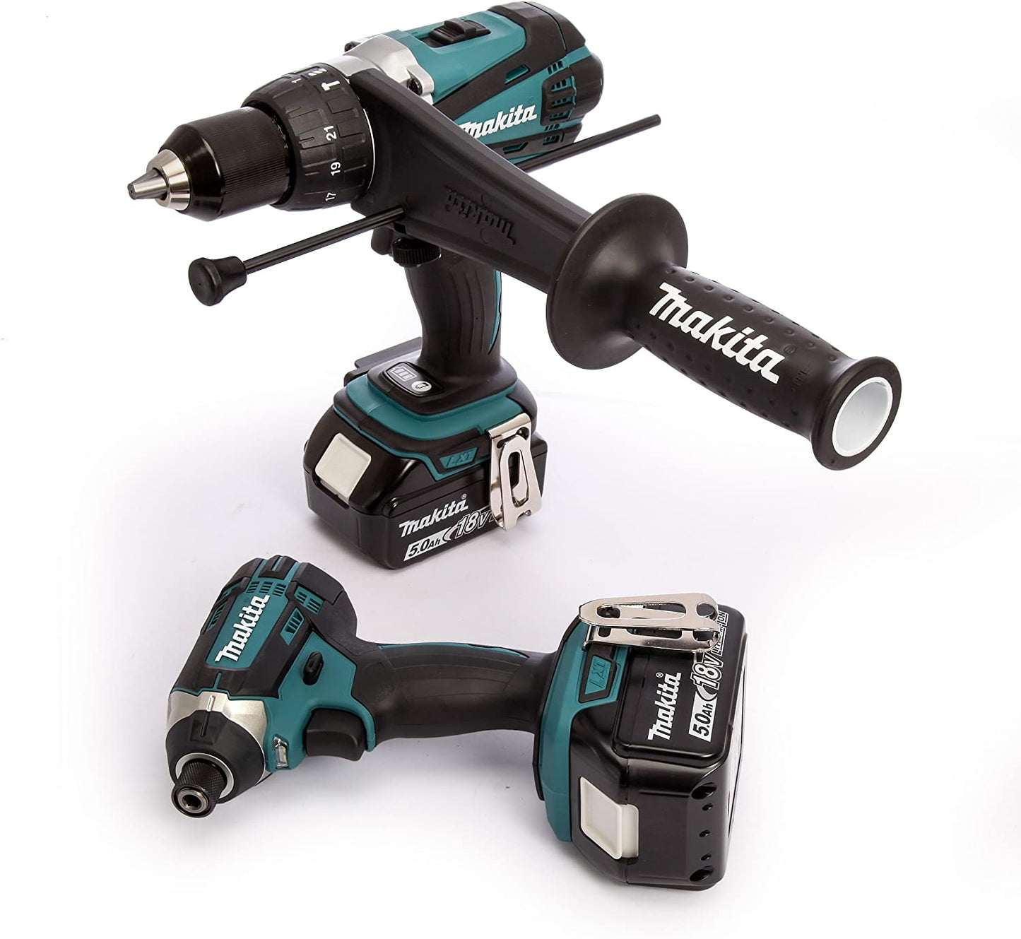 Makita DLX2145TJ 18V Li-ion LXT 2 Piece Combo Kit DHP458Z DTD152Z