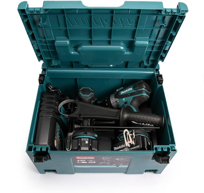 Makita DLX2145TJ 18V Li-ion LXT 2 Piece Combo Kit DHP458Z DTD152Z