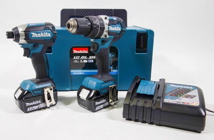 Makita DLX2180TJ 18 V Li-ion LXT Brushless 2 Piece Combo Kit DHP484Z DTD153Z