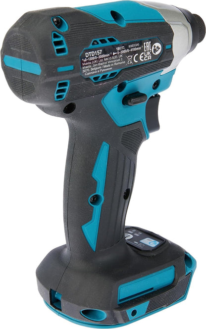 Makita DTD157Z 18V Li-ion LXT Brushless Impact Driver – Bare Unit